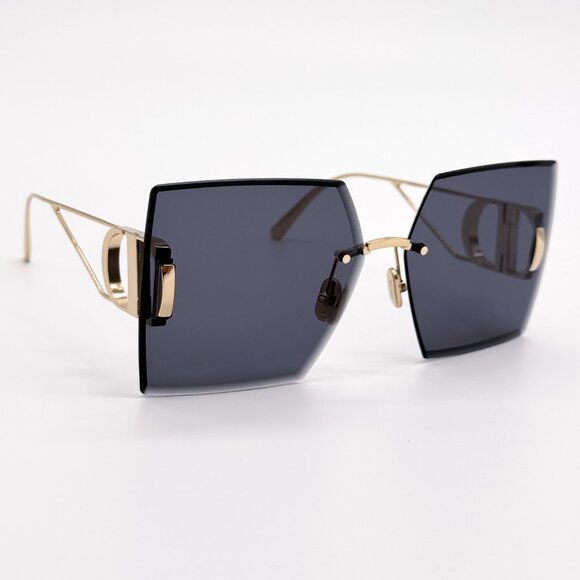 NEW DIOR 30MONTAIGNE S7U B0A0 GOLD GREY WOMEN SUNGLASSES DIOR - Picture 1 of 13